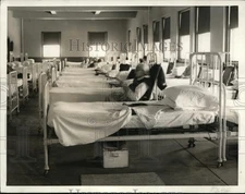 1935 Press Photo Warrensville Infirmary, Warrensville, Ohio. - cvb06143