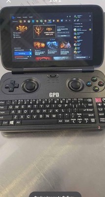 GPD WIN 1st Gen Mini UMPC Windows 10 4GB RAM Intel Gaming Handheld PC Black