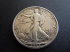 1944 Walking Liberty Silver Half Dollar Coin