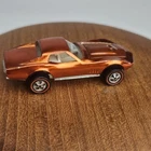 New ListingHot Wheels Redline CUSTOM CORVETTE Orange  RUST White Interior 1968 US