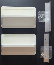 Mustee 572.300 Varistone White Shower Shelf 2-Pack New In Box