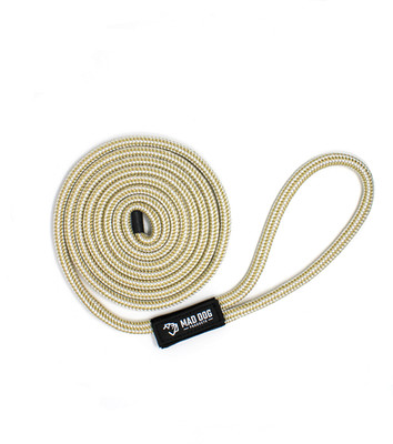 Mad Dog Products Dock Line 3/8  x 15  Gold Double Braid Rope -Made in USA