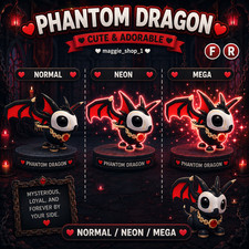 Phantom Dragon FR Normal/Neón/Mega ✨ Adopta de mí hoy ✨ Las mejores selecciones