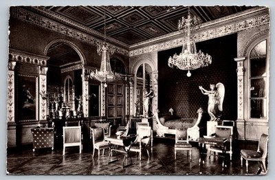 Château de Compiègne Empress Bedroom Real Photo Postcard France Actiphos Ad