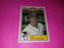 Lou Whitaker (Baseball Card) 1985 Topps Glossy All-Stars #14