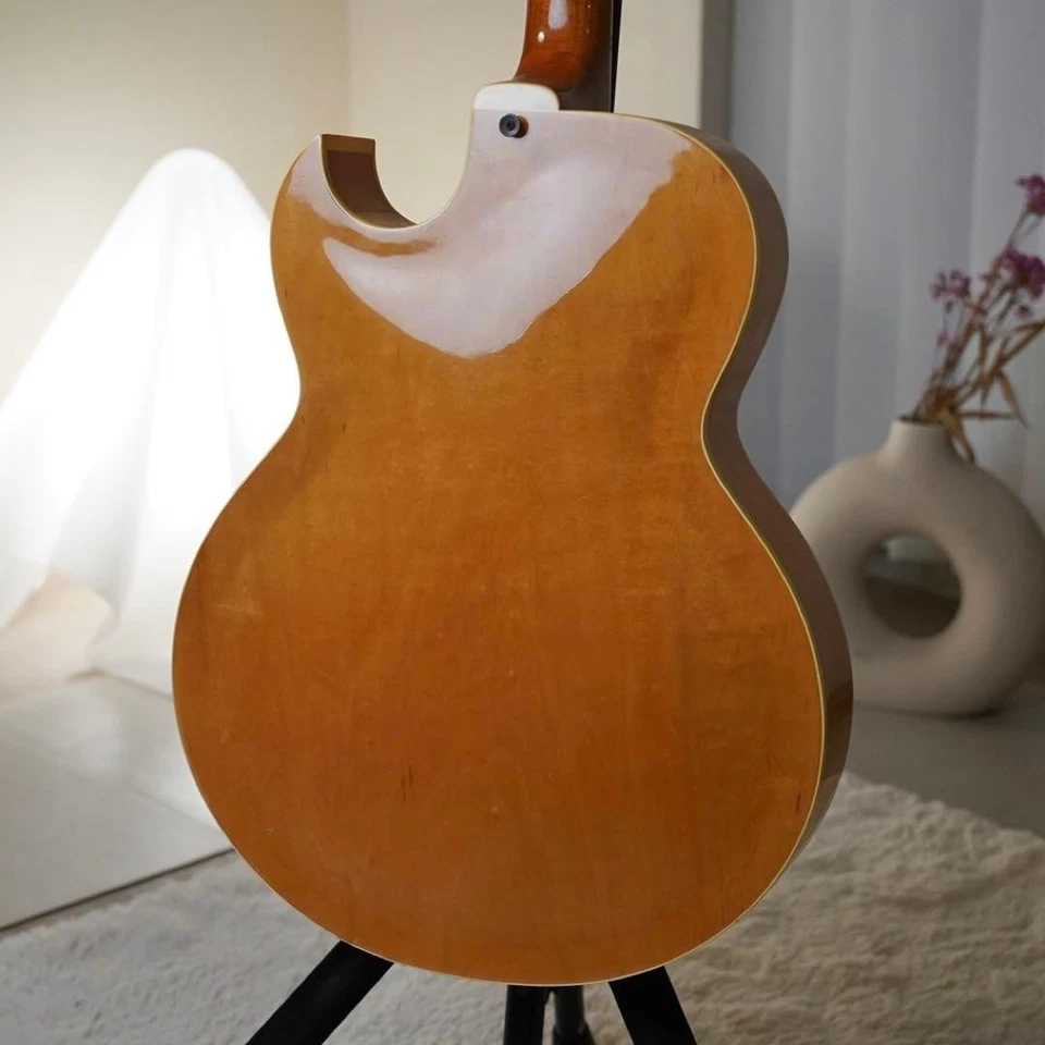 Guitarra Greco FA750 cuerpo hueco completo 1989 MIJ Fujigen de Japón Foto 3 de 4