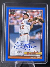2026 Topps Series 1 Jim Palmer Orioles 1991 Autograph Blue /150 #91A-JPA