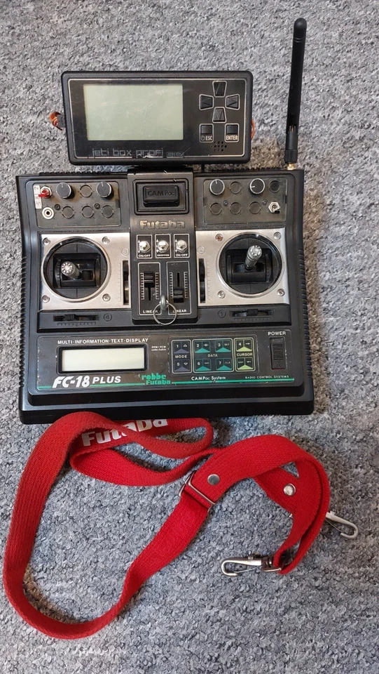 Futaba FC18 Plus mit Jeti Duplex TU-Modul 2,4Ghz - Bild 4 von 4