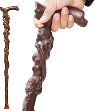Handmade Dragon Canes for Men  Women - Heavy Duty Ergonomic Walking Stick
