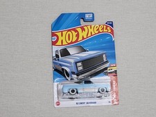 2025 Hot Wheels Light Blue '83 Chevy Silverado HW Hot Trucks 9/10