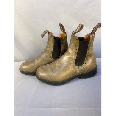 Blundstone 1351 Chelsea Leather Ankle Boots Size 3