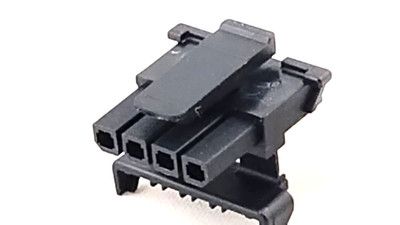 70 PCS MOLEX 1718500400  4 Rectangular Conn. - Housings Receptacle Black 0.118''