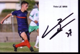 Theo LE BRIS AUTOGRAPHE / DEDICACE France