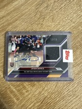 2024 Topps Now Jayden Daniels RC #11 Cleat Relic Auto /25 - Hail Mary Game