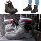 Tommy Hilfiger Leder Stiefeletten Gr. UK 6 EU 39 NEU
