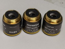Olympus LMPLFLN10X LMPlanFL N 10X/0.25 UIS2 21mm LWD Microscope Objective