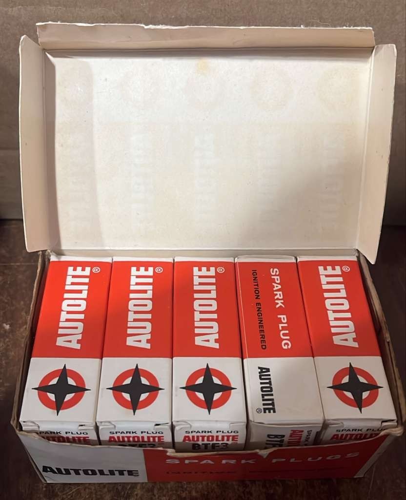 Autolite BTF3 Spark Plugs New Old Stock  Lot of 10