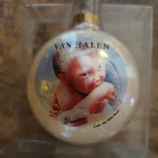 VAN HALEN Christmas Tree Ornament Santa's Rockshop Vintage 1997 