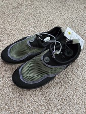  NWT BODY GLOVE Aqua Sock BEACHCOMBER2 Slip On Water Shoes Black / Green Size 8