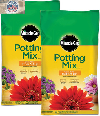 Potting Mix - for Container Plants, Flowers, Vegetables, Shrubs, Annuals, Perenn