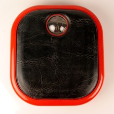 design Marco Zanuso Terraillon T111A Bilancia Pesapersone Vintage 1969 rossa