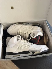 Jordan 5 White Cement