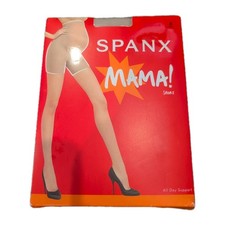 SPANX Mama Short Maternity Shapewear Supports Craddles Tummy Bare Size A