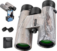 12X42 HD Binoculars for Adults High Powered Binoculars with Upgraded Phone Adapt