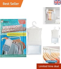Portable 210g Moisture Absorber - Ideal for Wardrobes, Bathrooms, and Basements