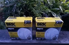 BRK SMICO100 Smoke And Carbon Monoxide Alarm 9V Battery 2023 Model Lot Of 2