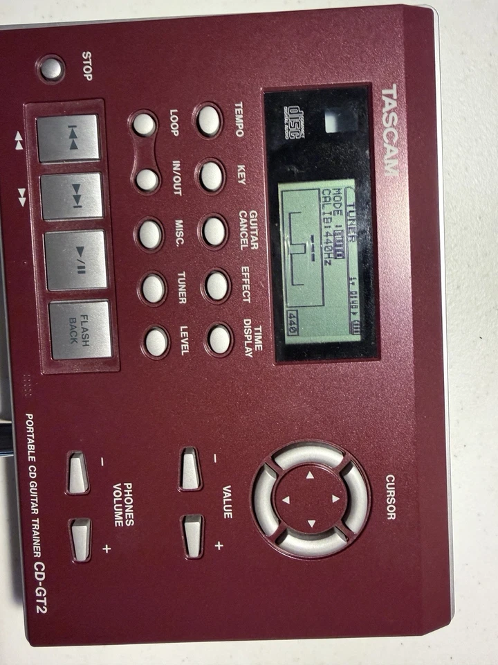 Tascam CDGT2 tragbarer CD-Gitarrentrainer - Bild 2 von 4