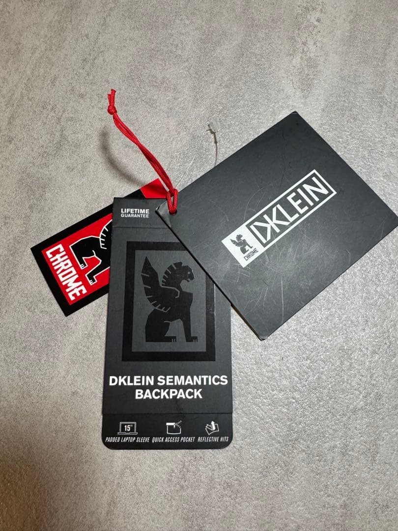 Chrome Dklein Semantics Backpack 19L Black Collab… - image 3