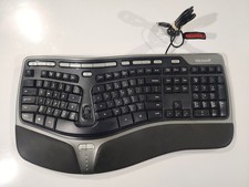 Microsoft Natural Ergonomic 4000 v1.0 Keyboard KU-0462 Model 1048 SEE PICS 
