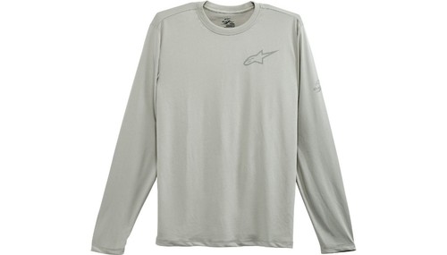 Alpinestars Pursue Long-Sleeve T-Shirt (XX-Large, Silver)