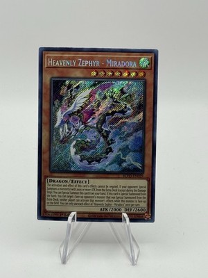 Yugioh! TCG Heavenly Zephyr - Miradora BLVO-EN029 Secret Rare 1st Ed NM