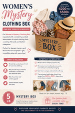 Women's Mystery Clothing Boxes Bulks 5lb