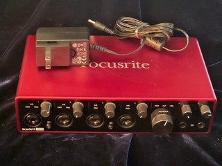 Excellent Condition Focusrite Scarlett 18i8 3rd Gen USB Audio Interface RED