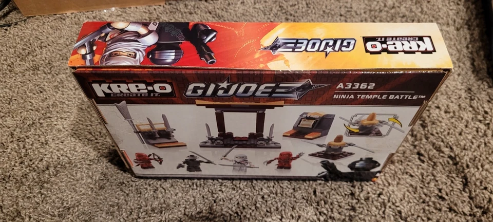 KRE-O KREO NINJA TEMPLE BATTLE A3362 NUEVO sellado sin usar, en caja Foto 4 de 4