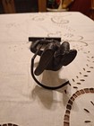 Vintage Cast Metal Monkey Bellhop Card Holder 8” Black & Gold Sign Display Mount — photo 3