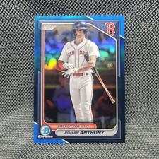 2024 Bowman Chrome Roman Anthony #BCP-22 Blue Refractor /150 Red Sox MLB