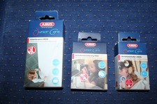 ABUS Backofentürsicherung NINA Bettdeckenhalter JANITA Scharniersperre NESSA NEU