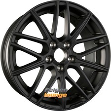 4 Alufelgen BROCK / RC B34 Schwarz Klar Matt (SKM) 7,5x17 ET38 5x100 17 Zoll