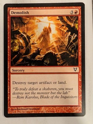 Demolish - Avacyn Restored - Magic the Gathering MTG Nice!