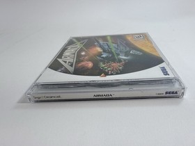 Armada (Sega Dreamcast, 1999) Game, Case, Manual - Tested and Working