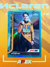 OSCAR PIASTRI 2025 Topps Chrome Formula 1 F1 #6 Portrait Aqua Refractor 183/199