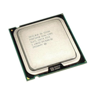 Intel Pentium E5300 Desktop CPU LGA 775 Dual-Core 2.6 GHz Bulk