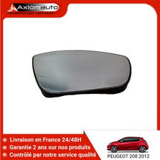 Glace de rétroviseur Peugeot 208