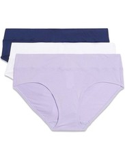 Warner's Blissful Benefits breathable 3pr hipster panties Size L - No Tags