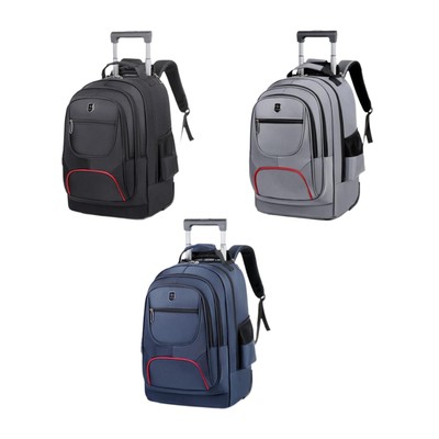 Rollrucksack mit Trolley Handgepäcktasche Oxford-Stoff Koffertasche