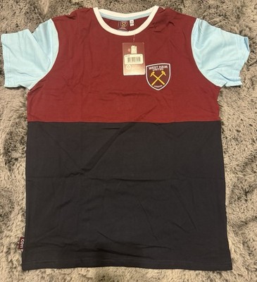 West Ham United Official Merchandise T-Shirt COVI London Soccer Jersey Men's M
